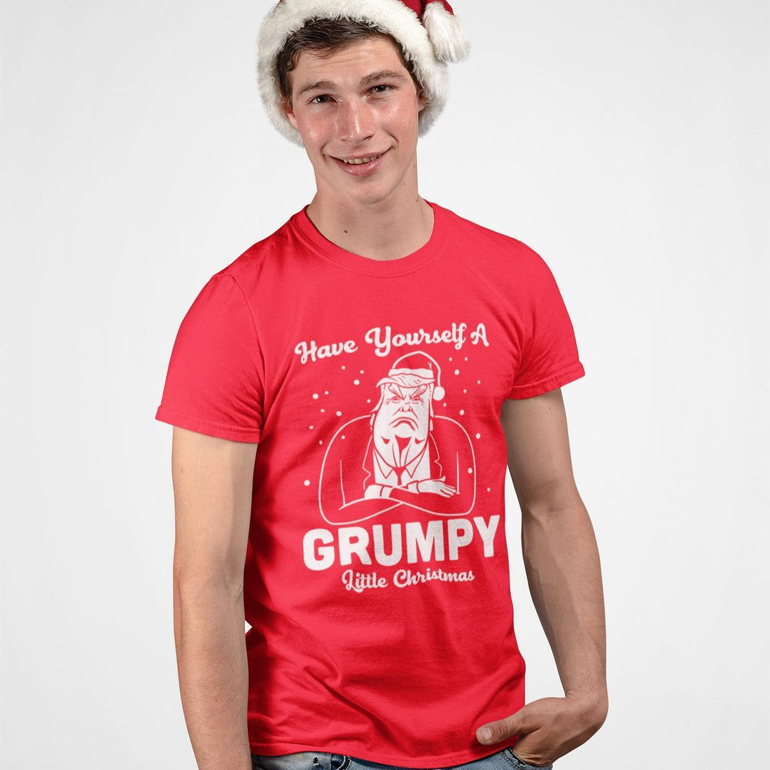 Have a very trumpy grumpy... - Donkey Tees