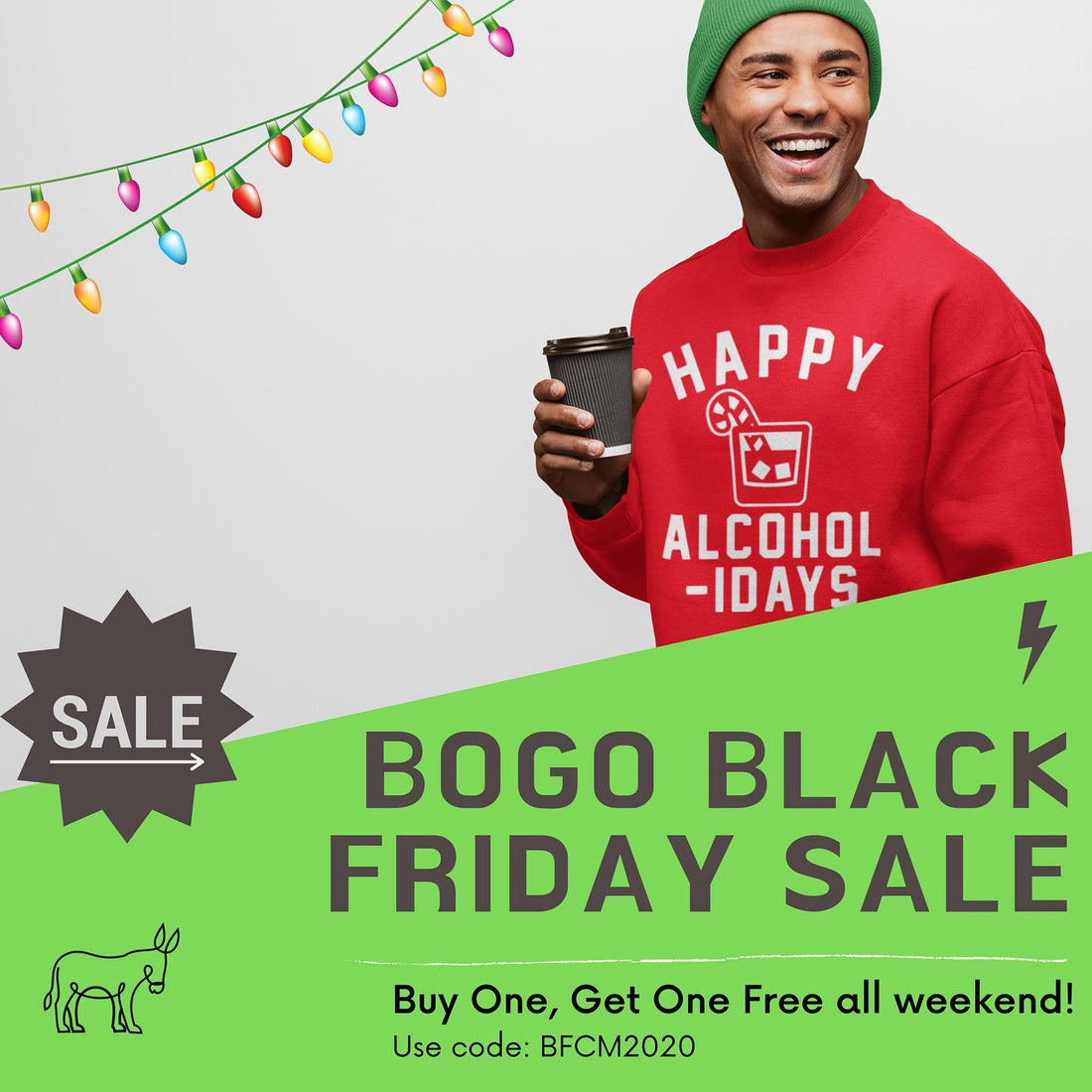 Our #BlackFriday deal is here!... - Donkey Tees