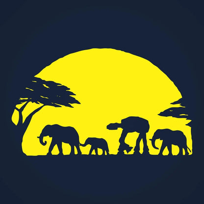 At-At Walking Africa Sunset Tshirt - Donkey Tees