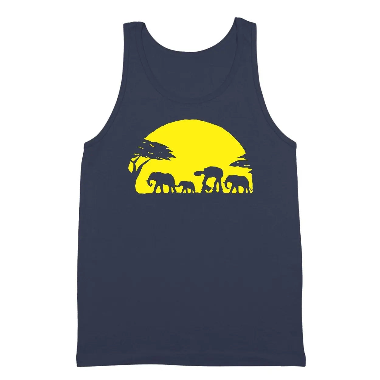 At-At Walking Africa Sunset Tshirt - Donkey Tees