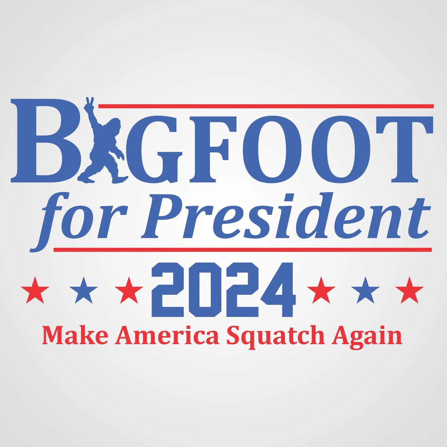 Bigfoot 2024 Election Tshirt - Donkey Tees