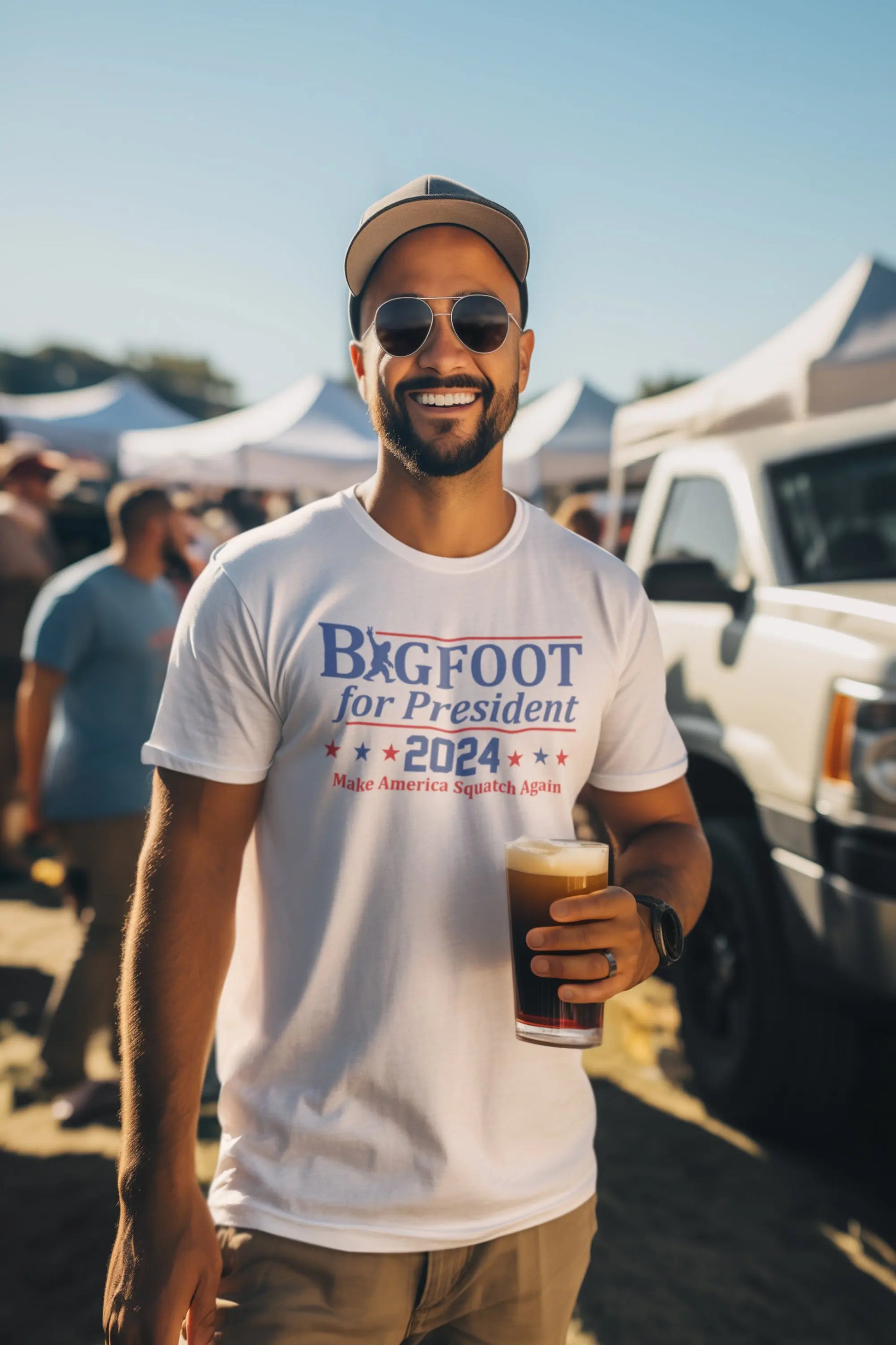 Bigfoot 2024 Election Tshirt - Donkey Tees