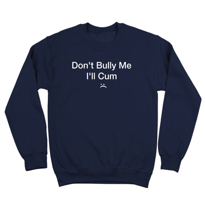 Don't Bully Me I'll Cum Tshirt - Donkey Tees