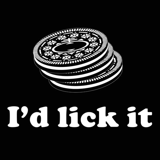 I'd Lick It cookie Tshirt - Donkey Tees