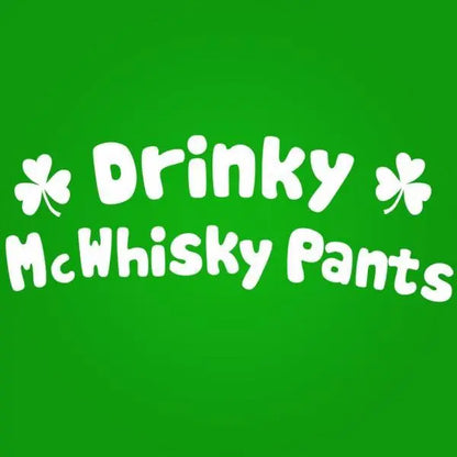 Drinky McWhisky Pants Tshirt - Donkey Tees