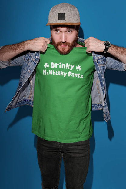 Drinky McWhisky Pants Tshirt - Donkey Tees