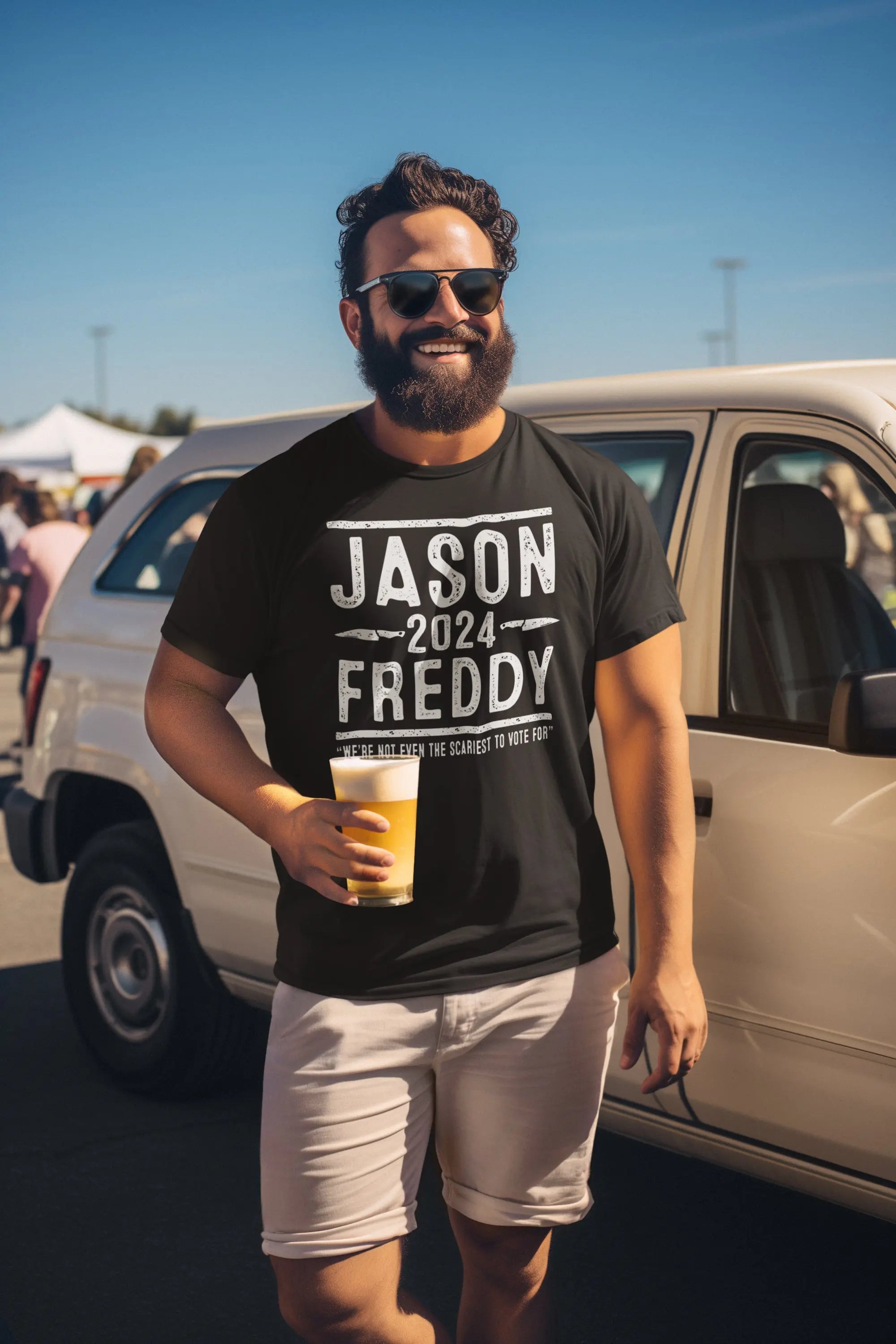 Jason and Freddy 2024 Election Tshirt - Donkey Tees