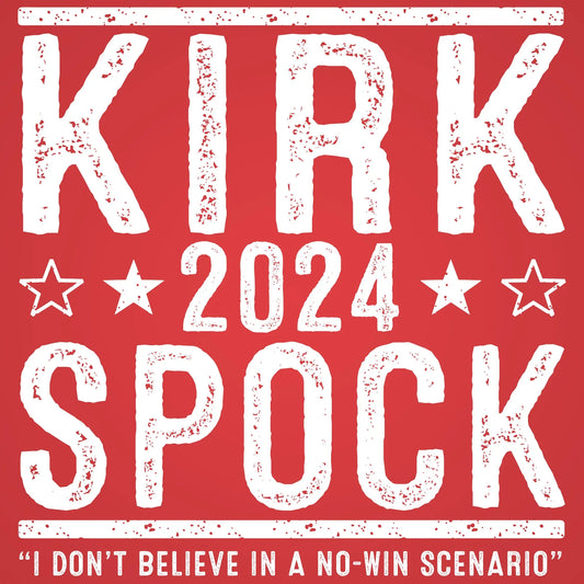 Kirk and Spock 2024 Election Tshirt - Donkey Tees