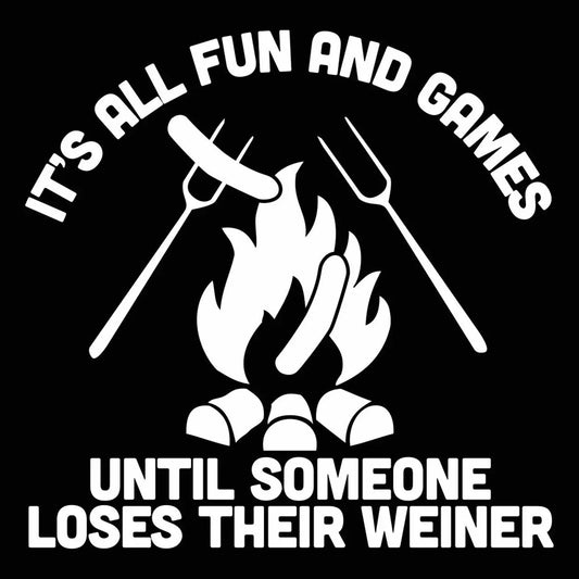 Loses A Wiener Tshirt - Donkey Tees