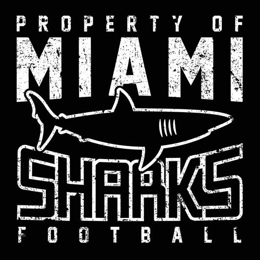 Miami Sharks Tshirt - Donkey Tees