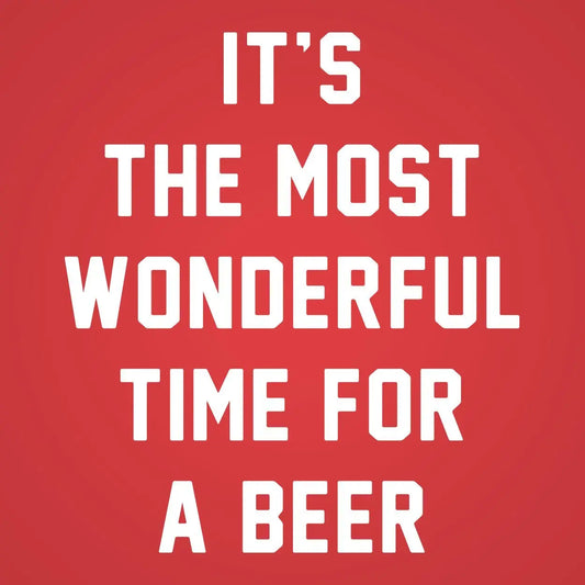 The Most Wonderful Time For A Beer Tshirt - Donkey Tees