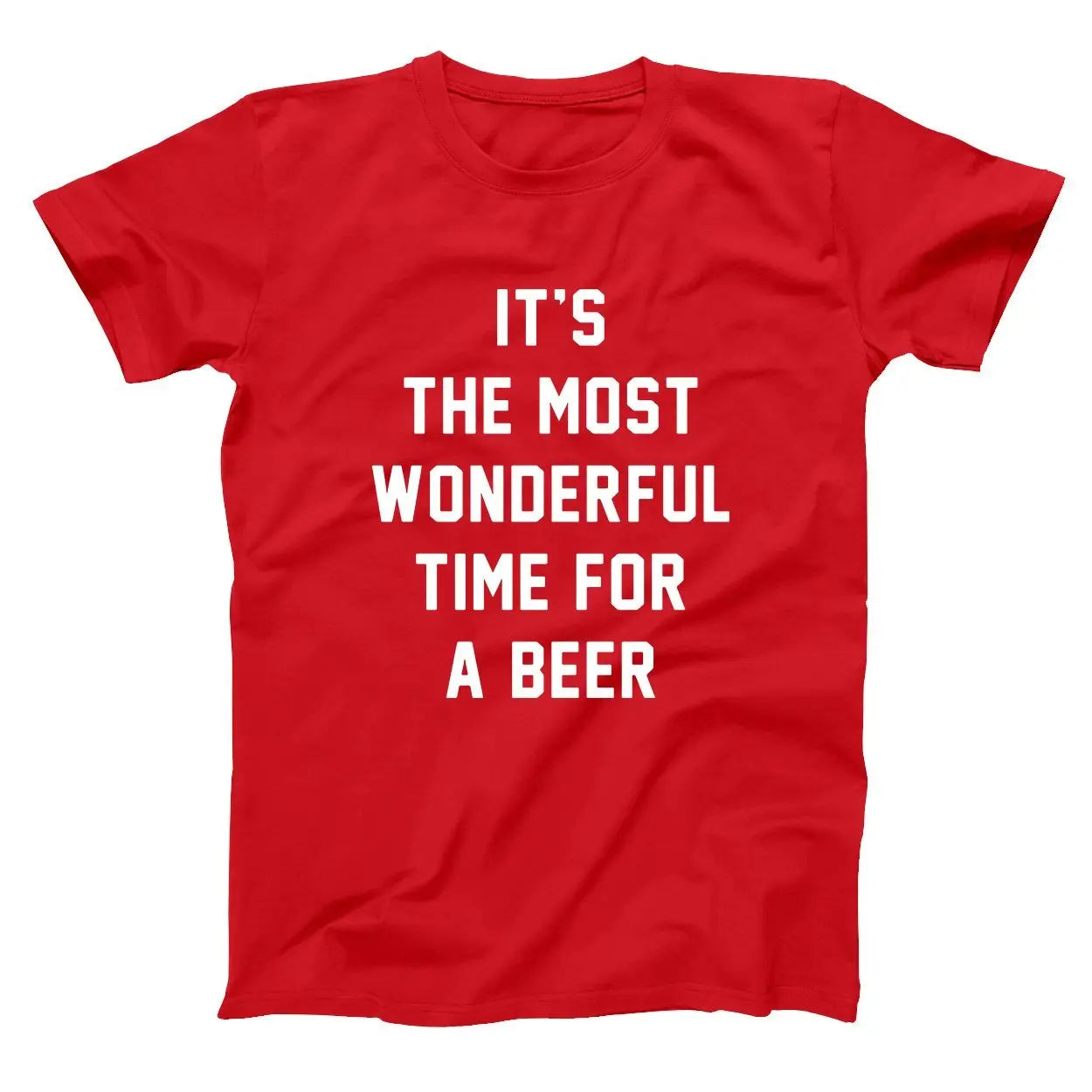 The Most Wonderful Time For A Beer Tshirt - Donkey Tees