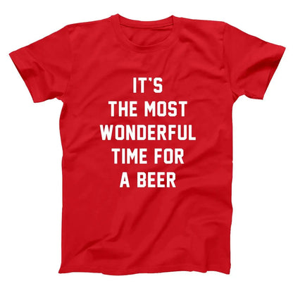 The Most Wonderful Time For A Beer Tshirt - Donkey Tees