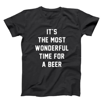 The Most Wonderful Time For A Beer Tshirt - Donkey Tees