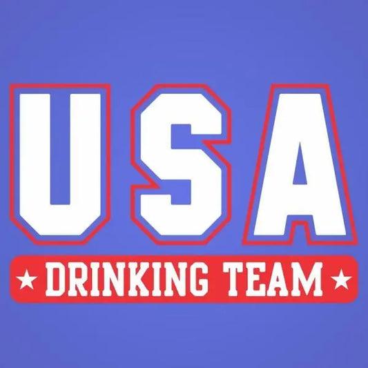 USA Drinking Team Tshirt - Donkey Tees