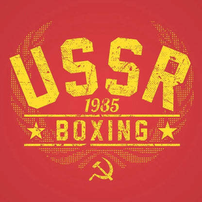 Ussr Boxing 1985 Tshirt - Donkey Tees