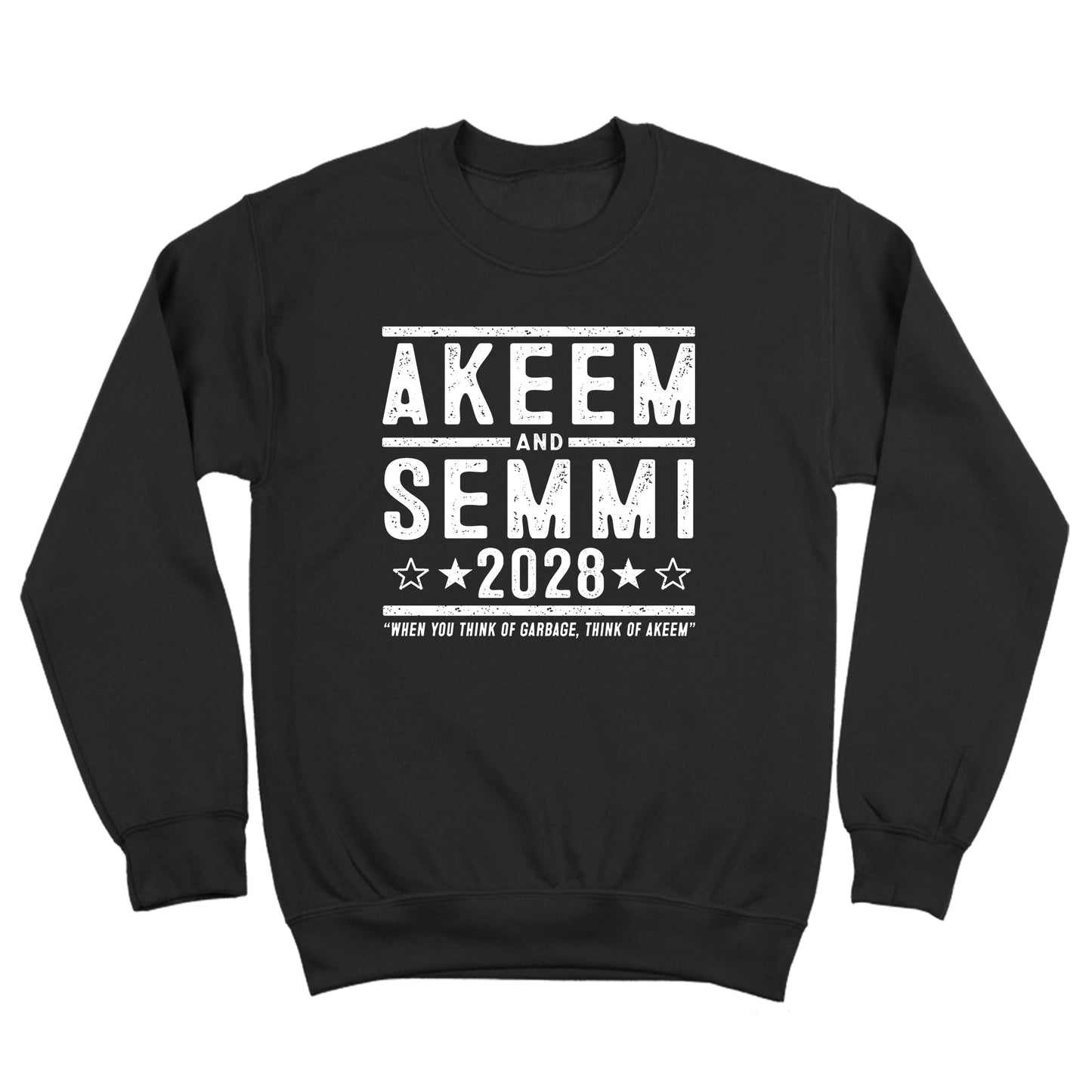 Akeem and Semmi 2028 Election - Donkey Tees T-shirt