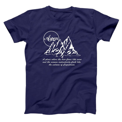 Aspen Wine - Donkey Tees T-shirt