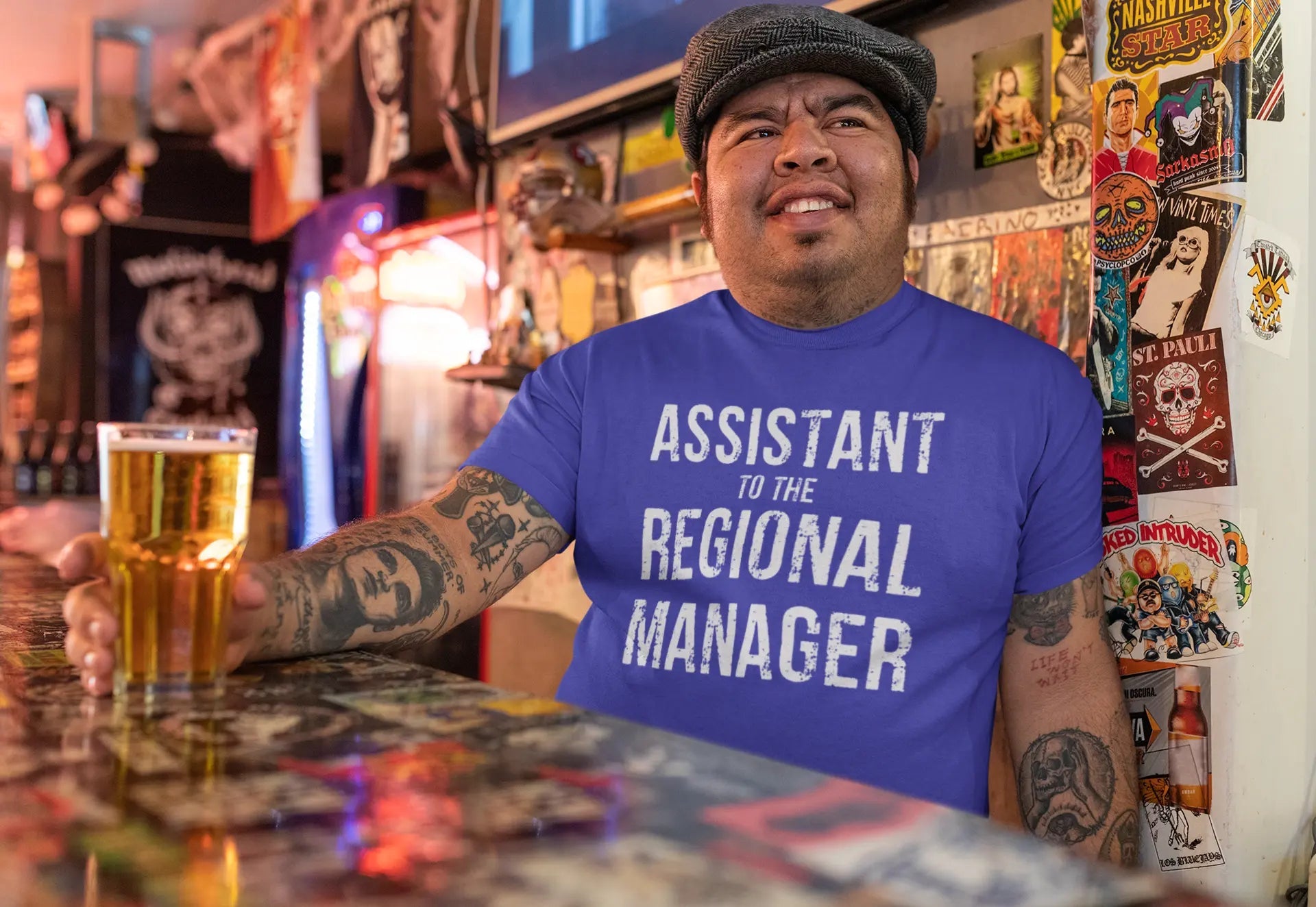 Assistant To The Regional Manager - Donkey Tees T-shirt