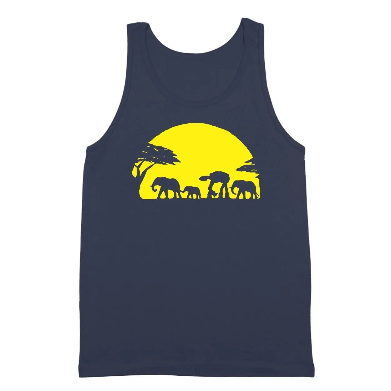 At - At Walking Africa Sunset - Donkey Tees T-shirt