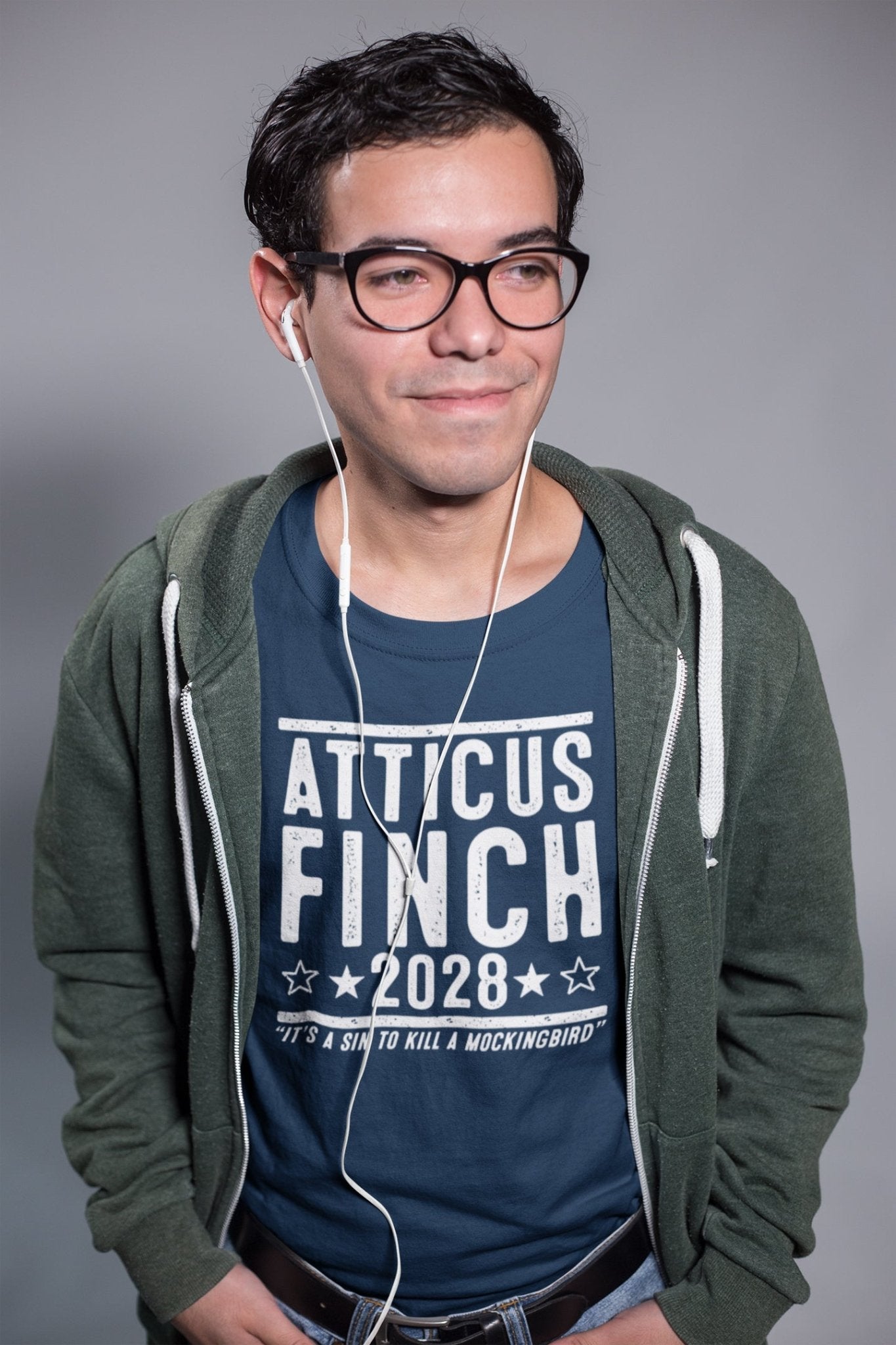 Atticus Finch 2028 Election - Donkey Tees T-shirt