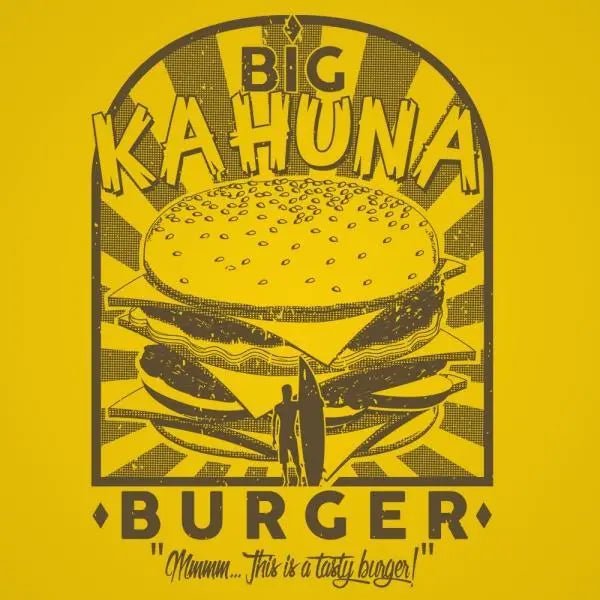 Big Kahuna Burger - Donkey Tees T-shirt