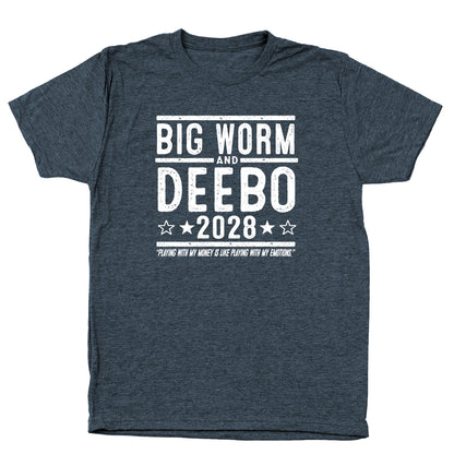 Big Worm and Deebo 2028 Election - Donkey Tees T-shirt