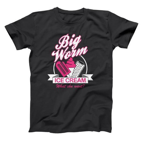 Big Worm Ice Cream - Donkey Tees T-shirt