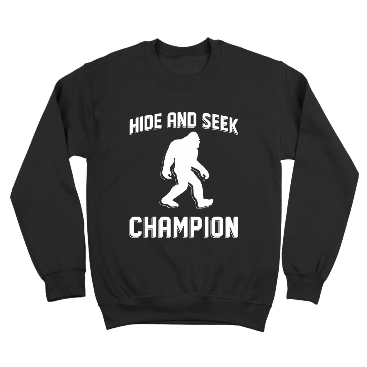 Bigfoot Hide And Seek Champion - Donkey Tees T-shirt