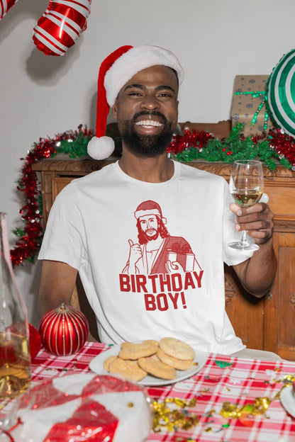 Birthday Boy Jesus - Donkey Tees T-shirt