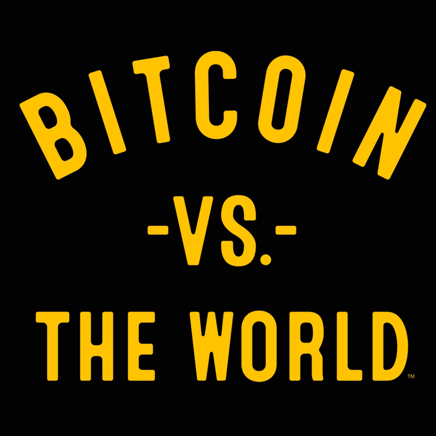 Bitcoin Vs The World - Donkey Tees T-shirt