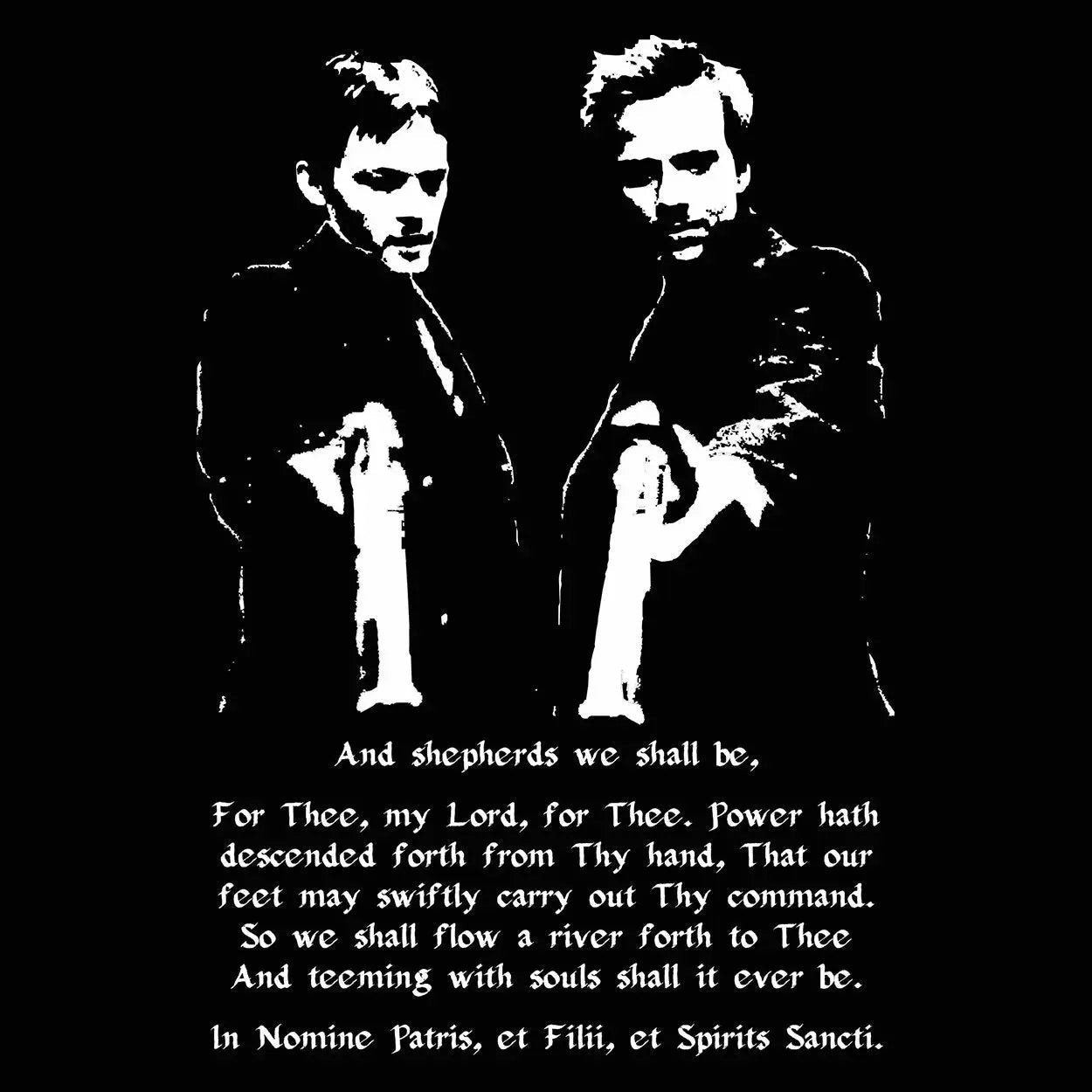 Boondock Saints Prayer - Donkey Tees T-shirt