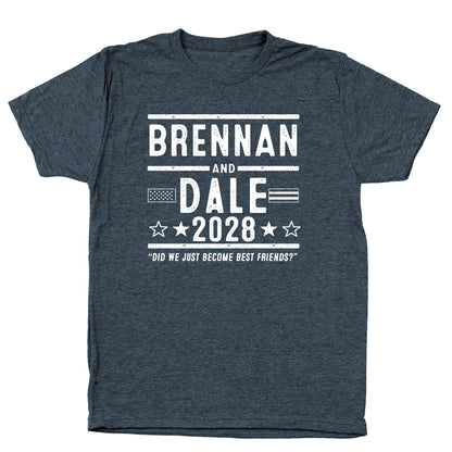 Brennan And Dale 2028 Election - Donkey Tees T-shirt