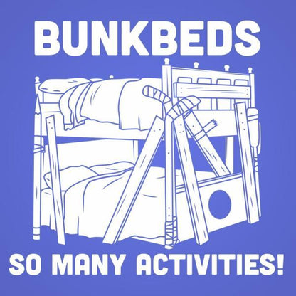 Bunkbeds So Many Activities - Donkey Tees T-shirt