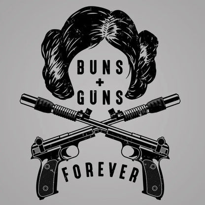 Buns Guns Forever - Donkey Tees T-shirt