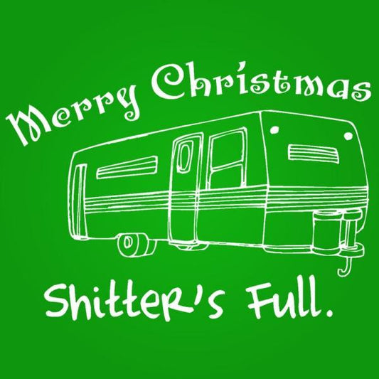 Camper Merry Christmas Shitter's Full - Donkey Tees T-shirt