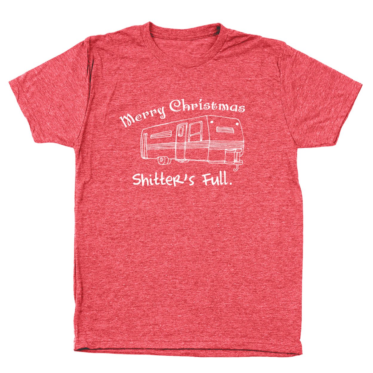 Camper Merry Christmas Shitter's Full - Donkey Tees T-shirt