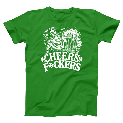 Cheers F(clover)ckers - Donkey Tees T-shirt