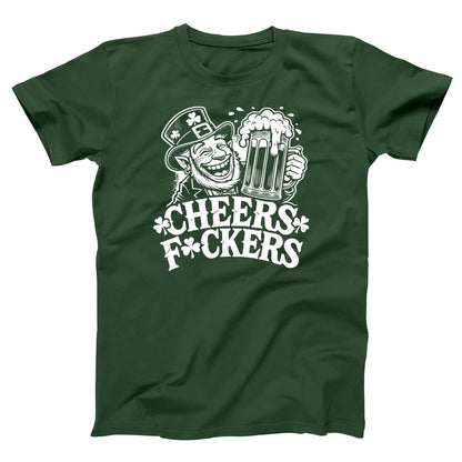 Cheers F(clover)ckers - Donkey Tees T-shirt