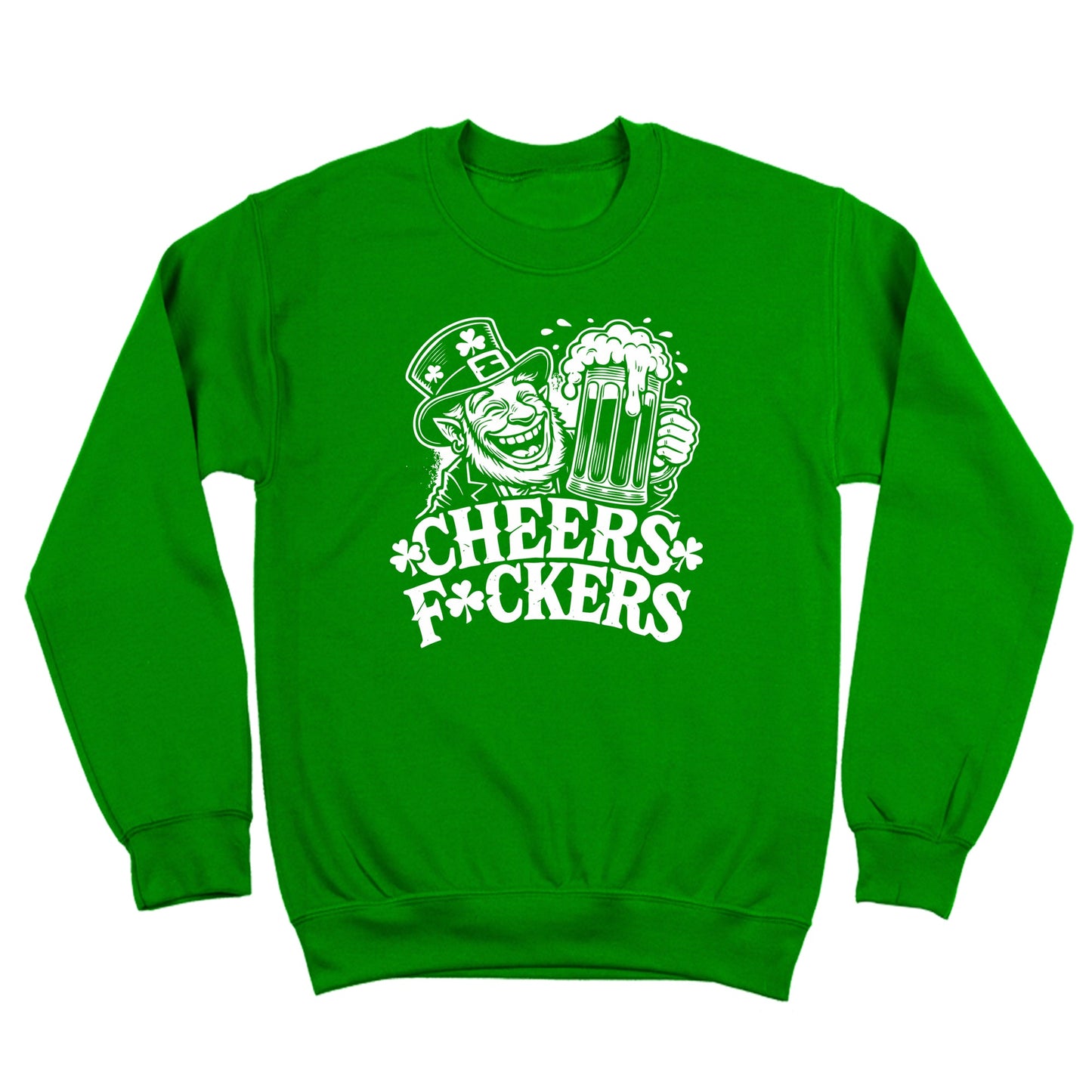 Cheers F(clover)ckers - Donkey Tees T-shirt