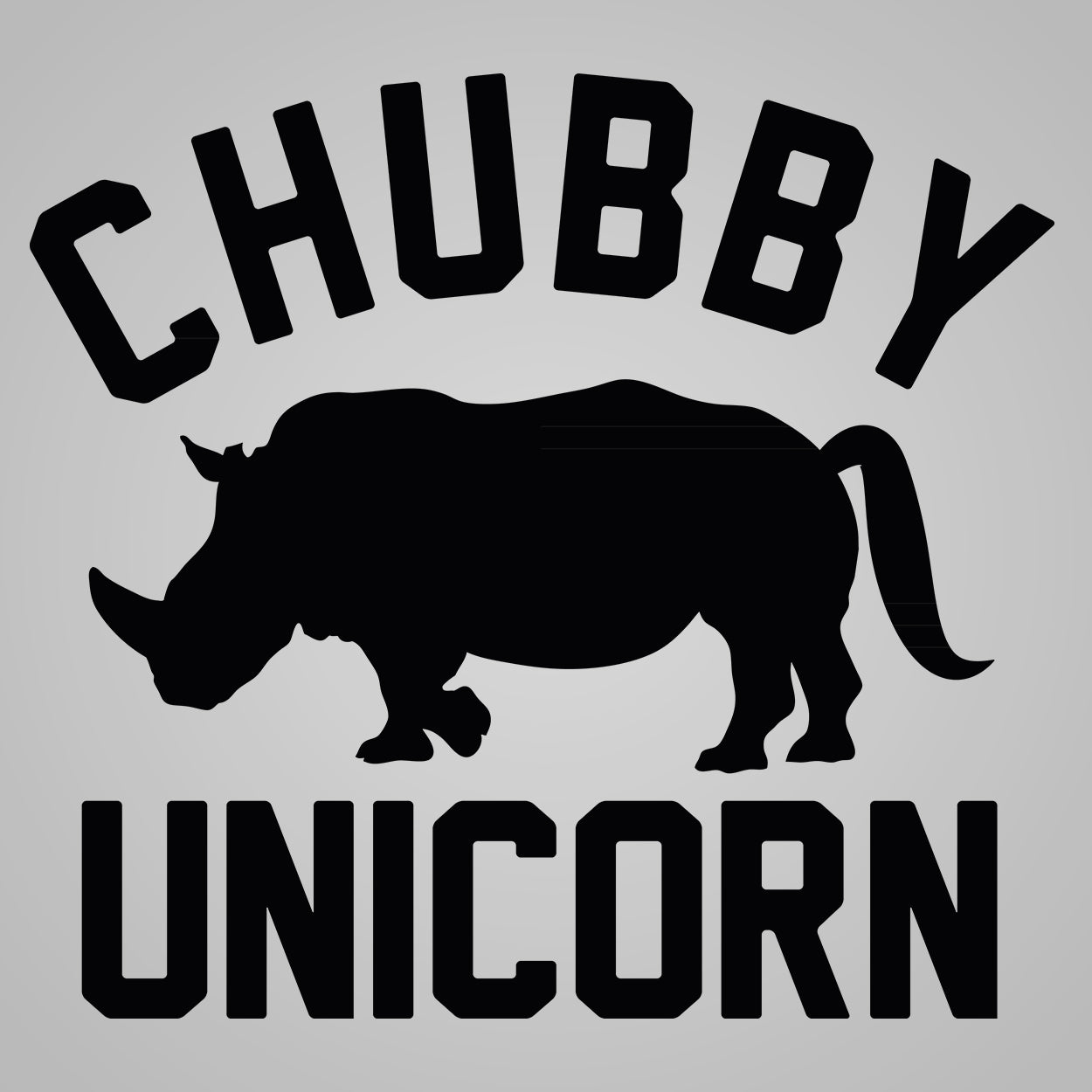 Chubby Unicorn - Donkey Tees T-shirt