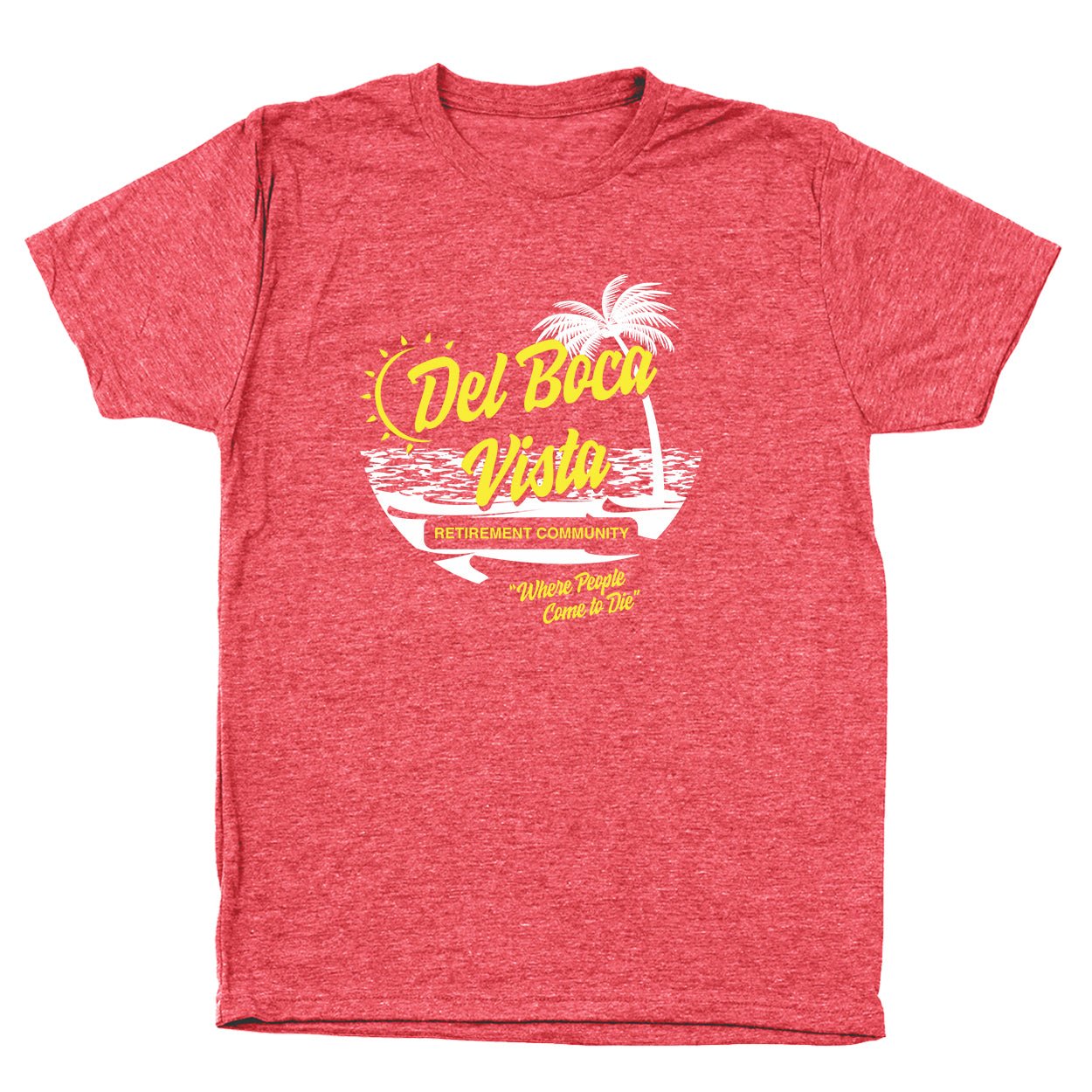 Del Boca Vista Retirement Community - Donkey Tees T-shirt