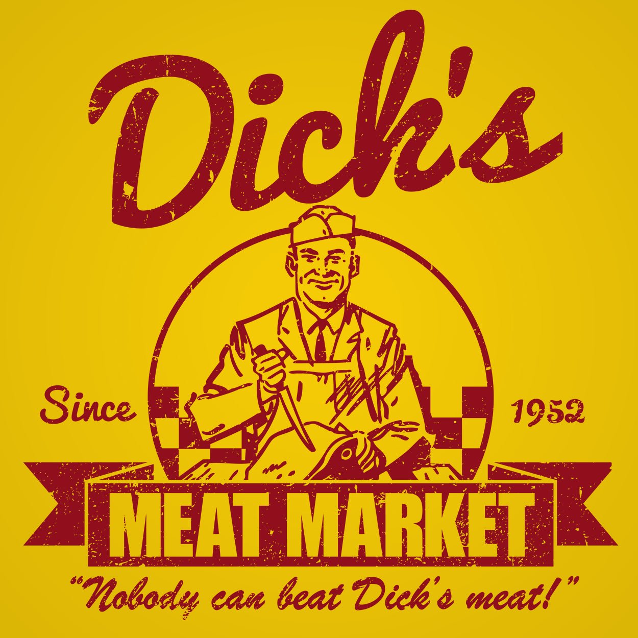 Dick's Meat Market - Donkey Tees T-shirt