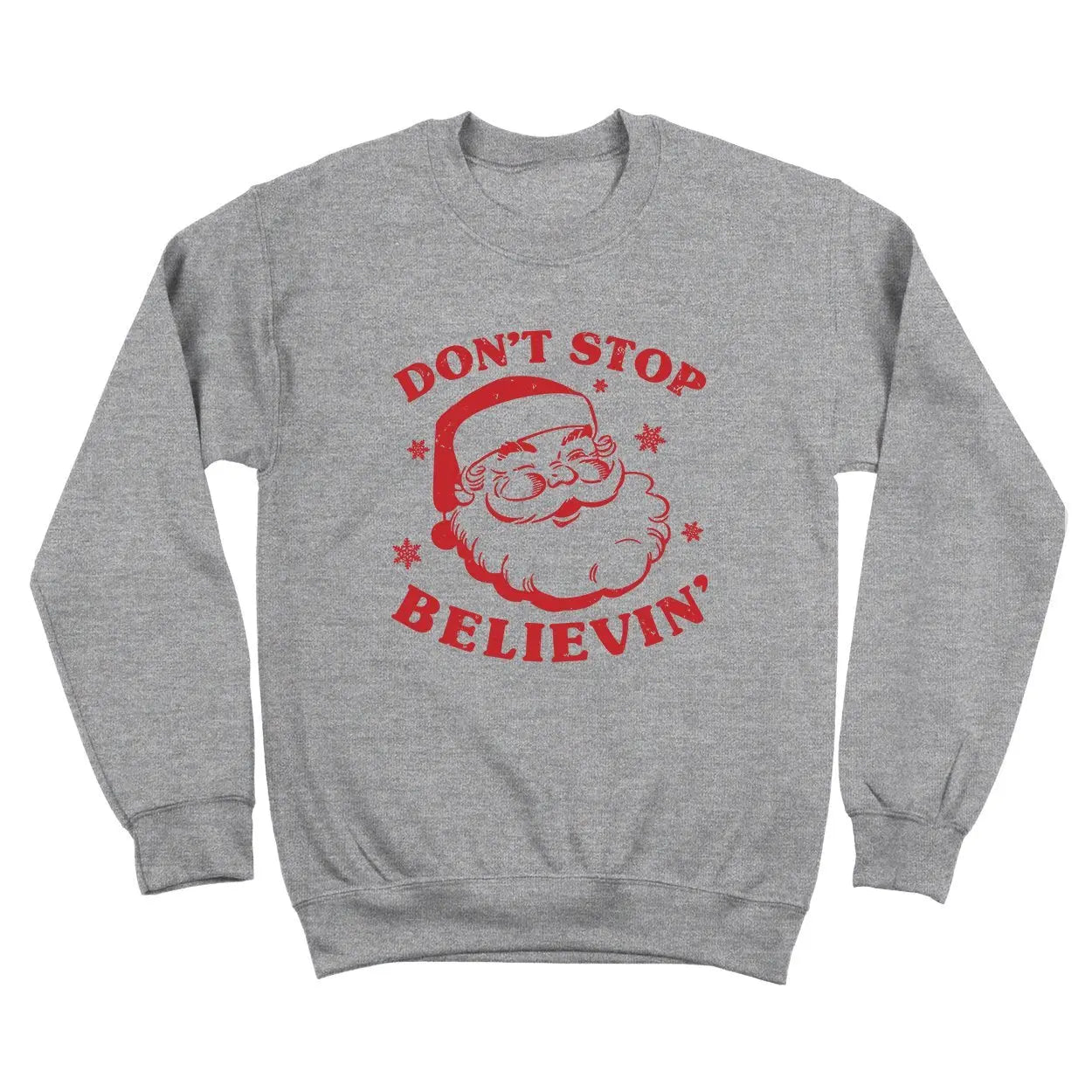 Don't Stop Believing Santa - Donkey Tees T-shirt