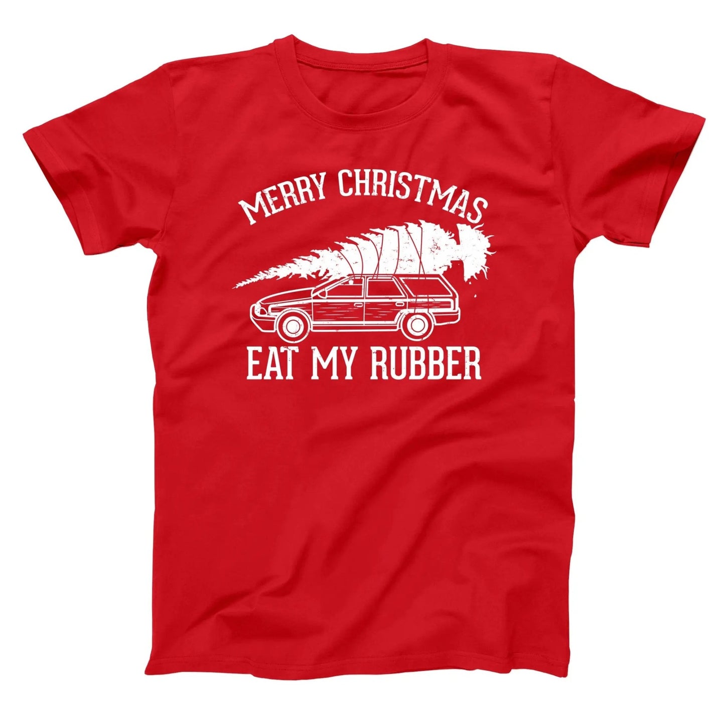 Eat My Rubber Merry Christmas - Donkey Tees T-shirt