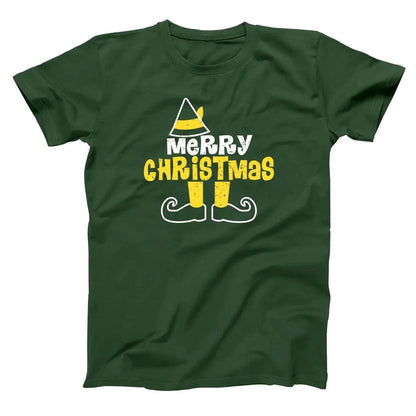 Elf Legs Merry Christmas - Donkey Tees T-shirt