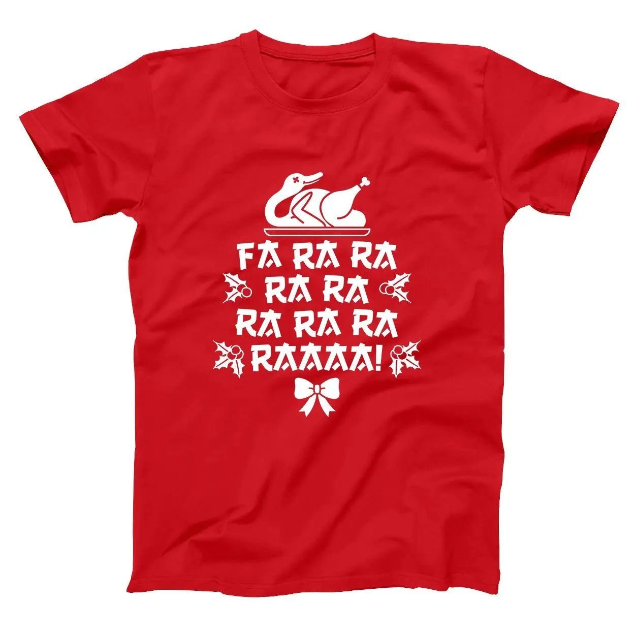 Fa Ra Ra Christmas Duck - Donkey Tees T-shirt