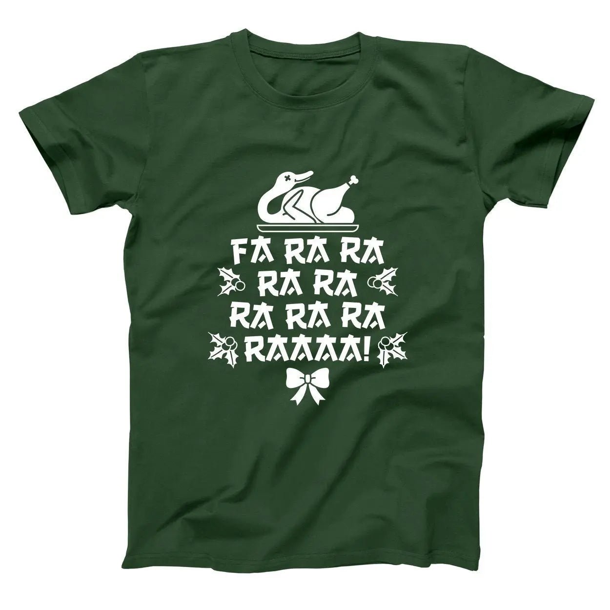 Fa Ra Ra Christmas Duck - Donkey Tees T-shirt