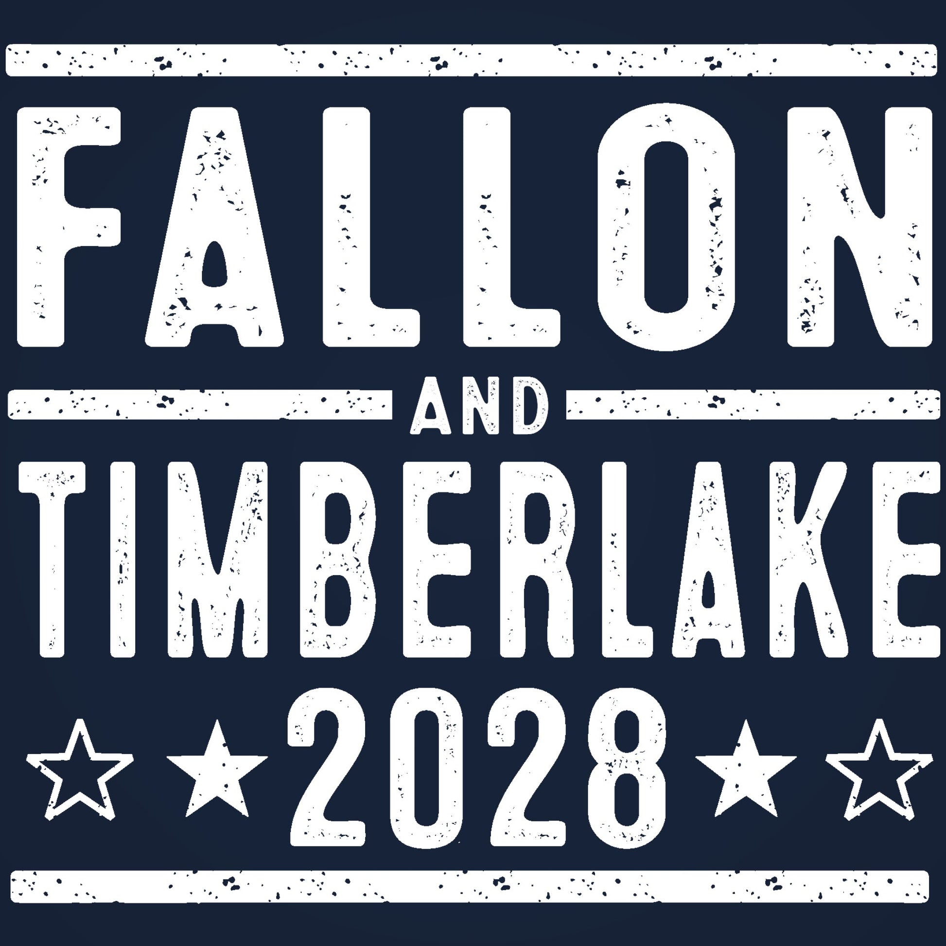 Fallon and Timberlake 2028 Election - Donkey Tees T-shirt