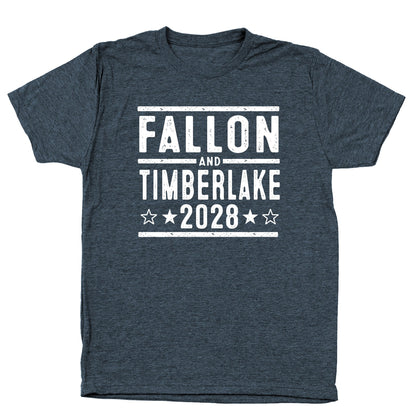 Fallon and Timberlake 2028 Election - Donkey Tees T-shirt